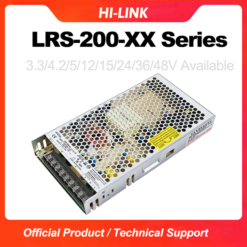 Dc Power Supply 12V - مصدر طاقة HI-LINK LRS-200 بقدرة 200