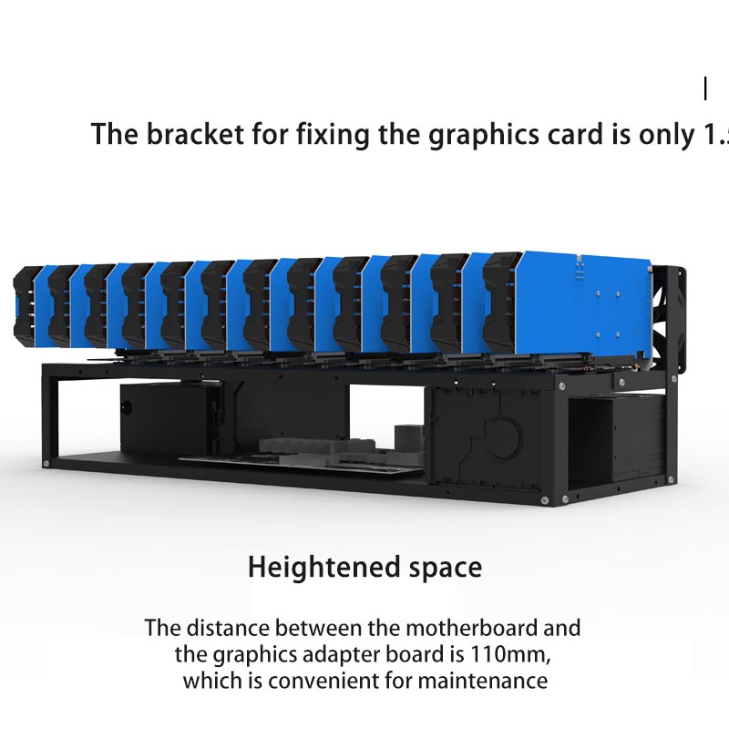 Open Frame Power Supply - 6 بطاقات 8 بطاقات 12 بطاقة