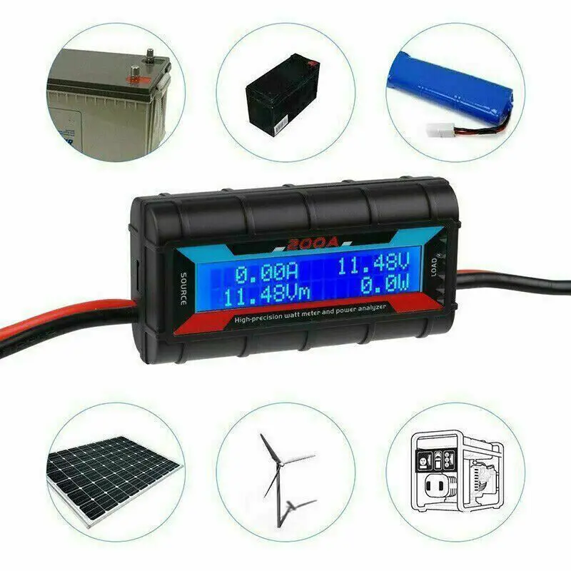 Power Supply Tester - جهاز اختبار بطارية رقمي لاسلكي LCD