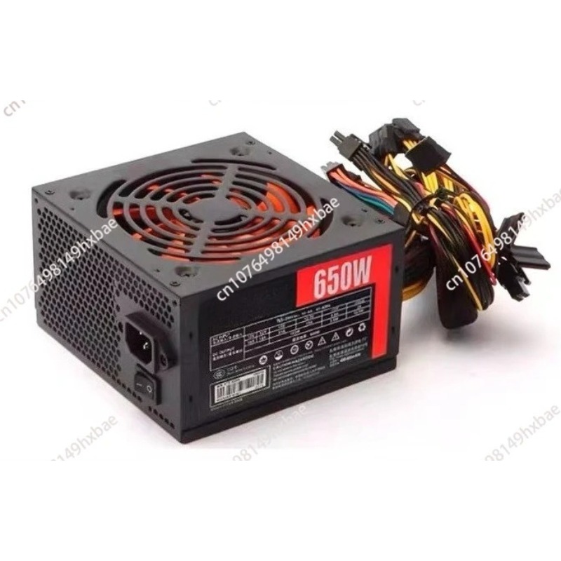 Power Supply 650W - مصدر طاقة للكمبيوتر المكتبي ATX-650W، مصدر
