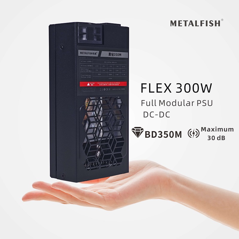 Power Supply 750W - METALFISH Flex 300W مصدر طاقة معياري