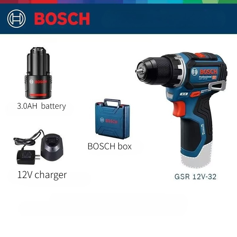 Power Supply 12V - مفك براغي يدوي قابل للشحن من