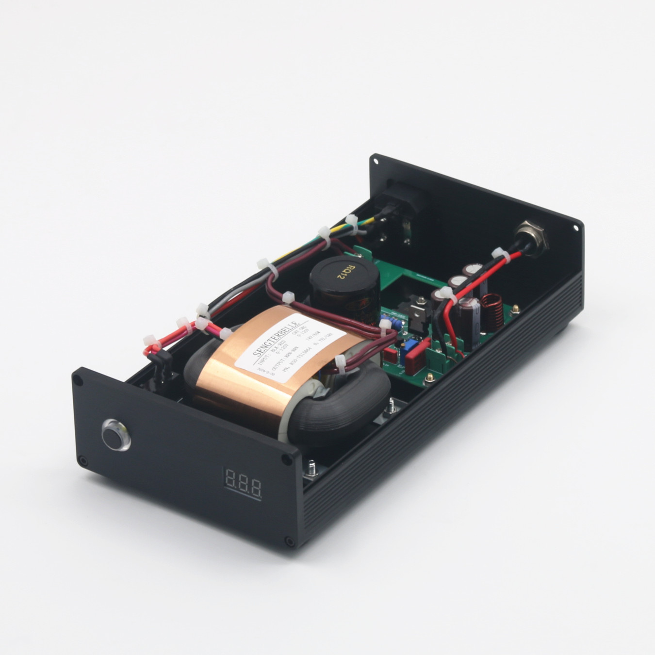 محول طاقة خطي منظم بتيار مستمر - مراجعة Dc Power Supply 12V وسعره