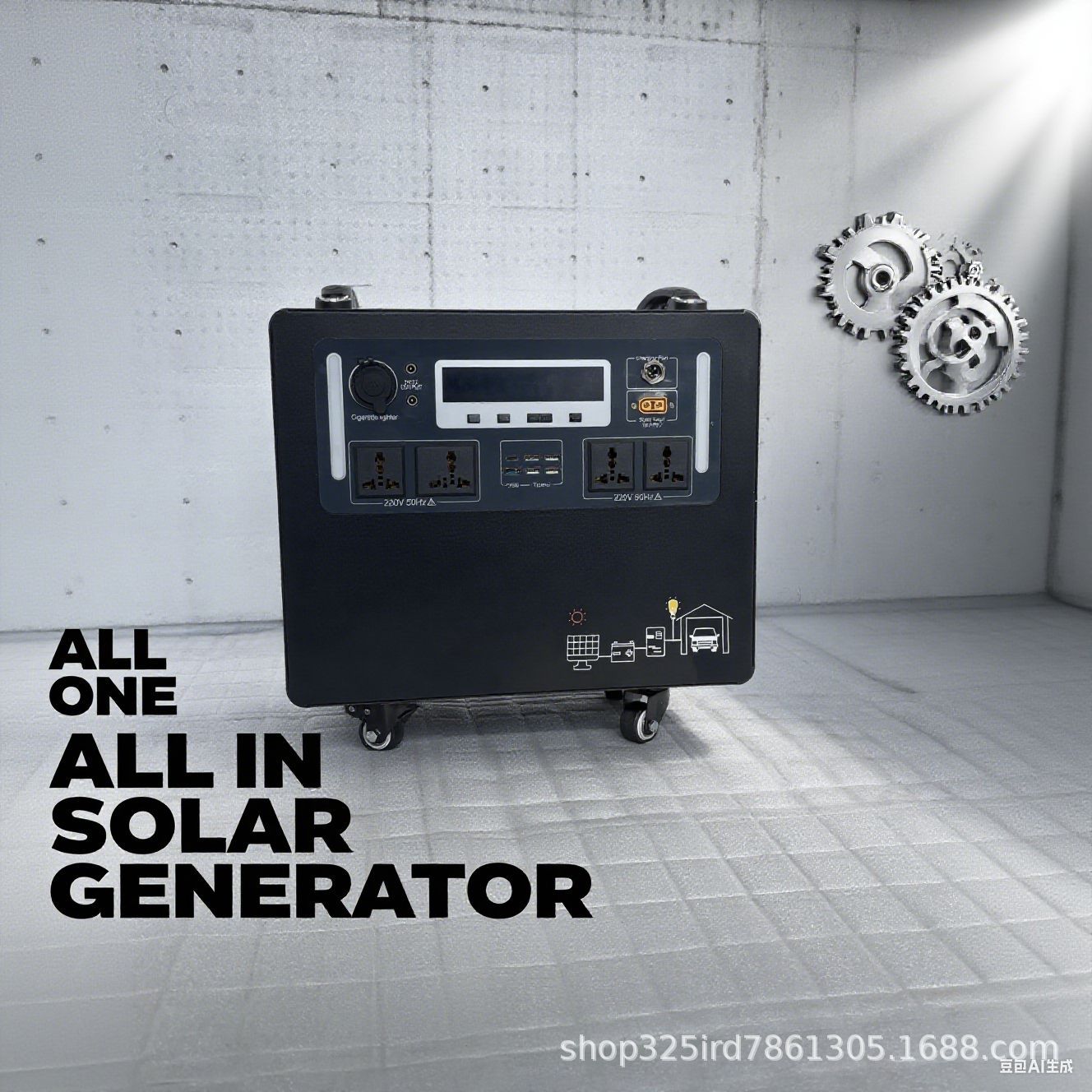 نظام تخزين الطاقة المنزلية، نظ - مراجعة Power Supply وسعره
