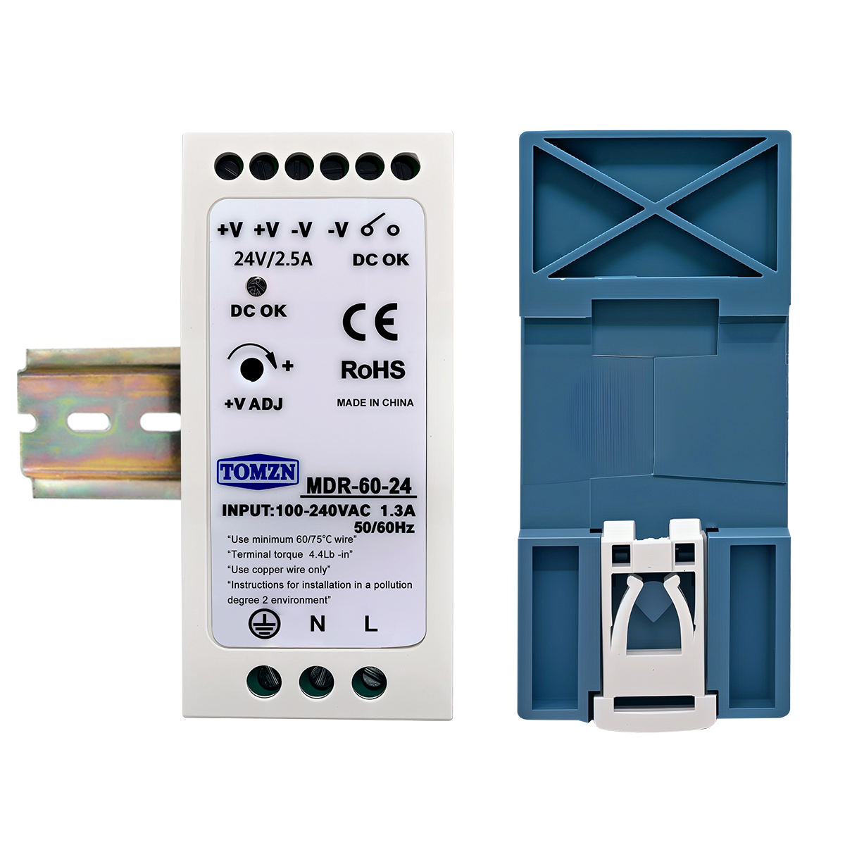 مزود طاقة تحويلي DIN RAIL EDR  - مراجعة Smps Power Supply وسعره