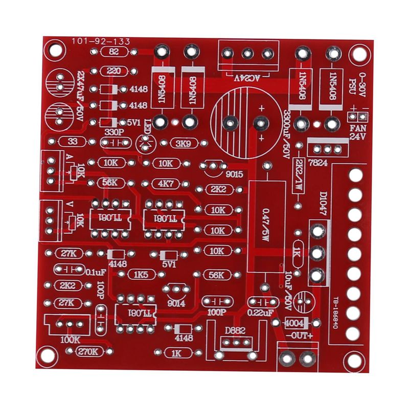 ABZZ-4X 0-30V 2Ma-3A مزود طاقة - مراجعة Dc Power Supply 12V وسعره