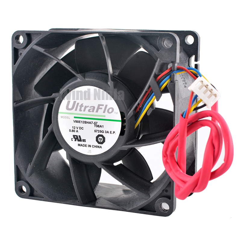 (قطعتان) مروحة تبريد للخادم V8 - مراجعة Server Power Supply وسعره