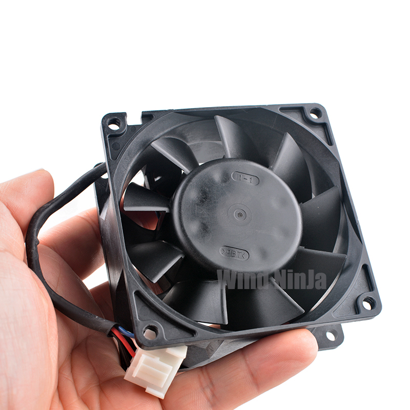(قطعتان) مروحة تبريد بمحمل كرو - مراجعة Server Power Supply وسعره