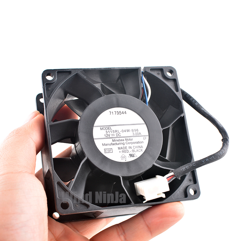 (قطعتان) مروحة تبريد بمحمل كرو - مراجعة Server Power Supply وسعره