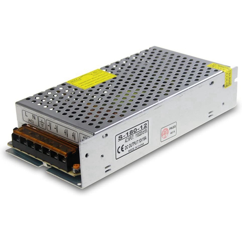 محول طاقة تيار مستمر 12 فولت 1 - مراجعة Power Supply 12V وسعره