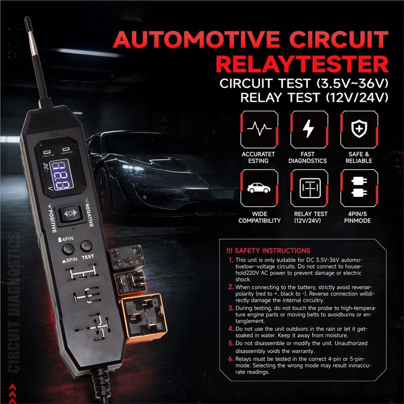 أداة تشخيص لدوائر الأعطال الكه - مراجعة Power Supply Tester وسعره