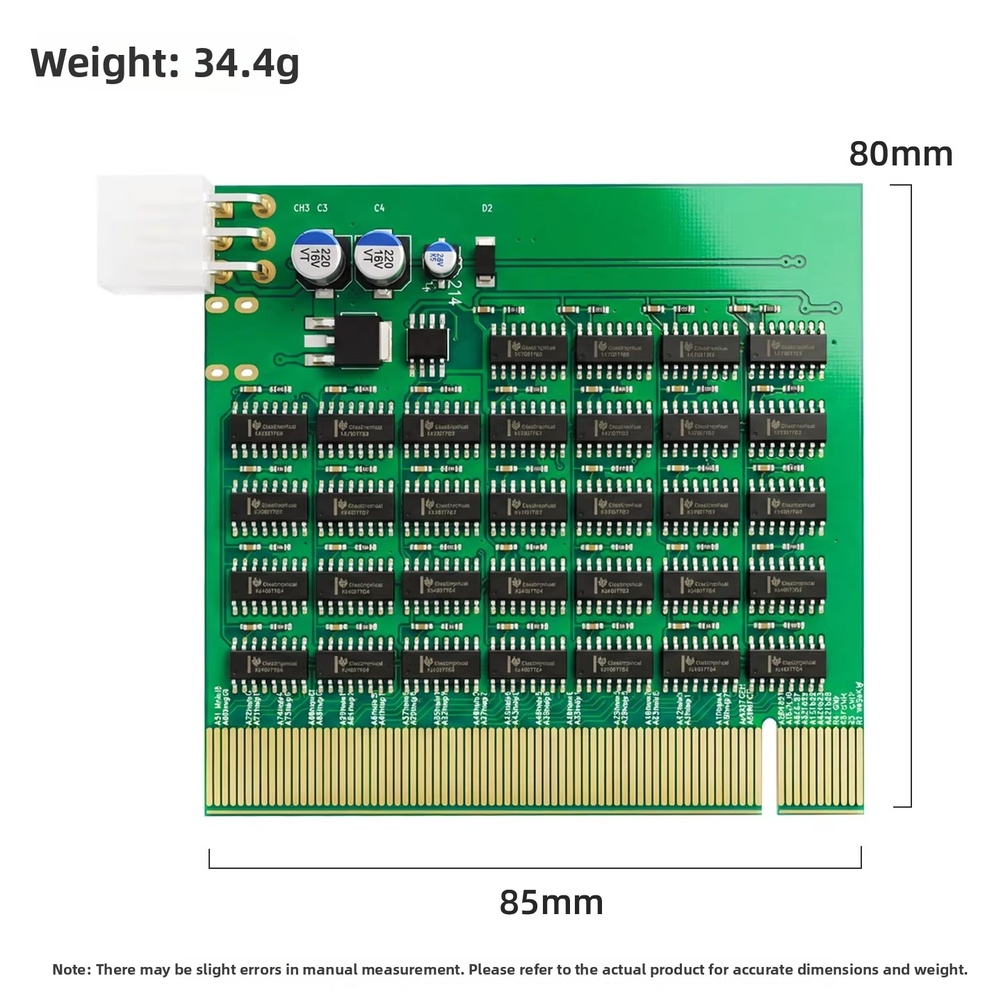 بطاقة اختبار فتحة PCI-E 16X مع - مراجعة Power Supply Tester وسعره