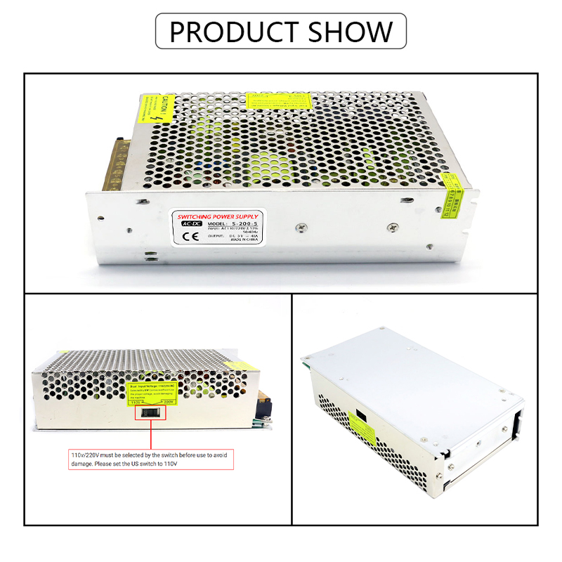 محول طاقة تبديلي من 110/220 فو - مراجعة Smps Power Supply وسعره