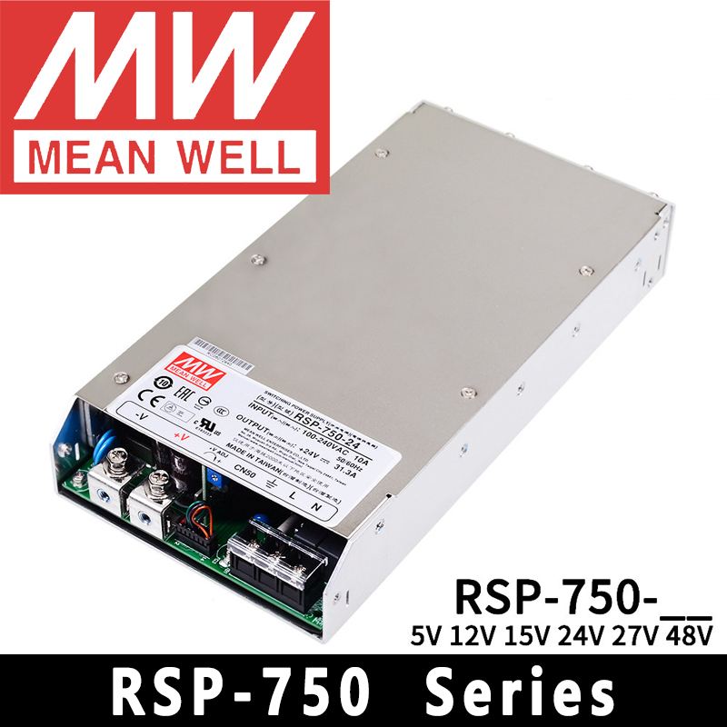 مزود طاقة Mean Well RSP-750-5/ - مراجعة Power Supply 750W وسعره