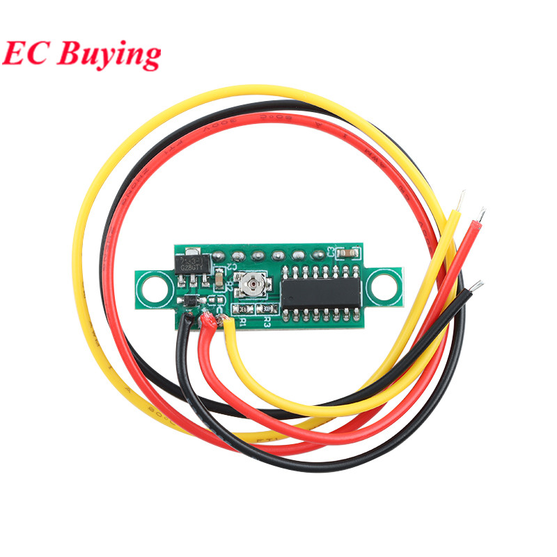 1-10 قطع مقياس فولت رقمي صغير  - مراجعة Power Supply Tester وسعره