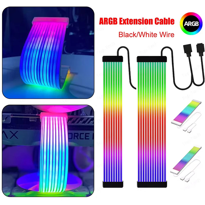 كابل 5 فولت 3 سنون ARGB متزامن - مراجعة Power Supply وسعره