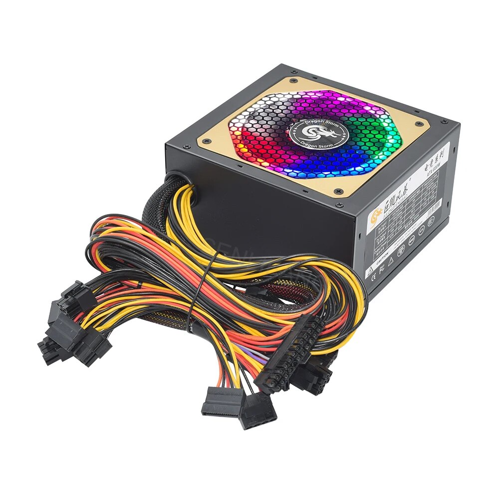 ATX 400 واط 600 واط 110-230 فو - مراجعة Power Supply 750W وسعره