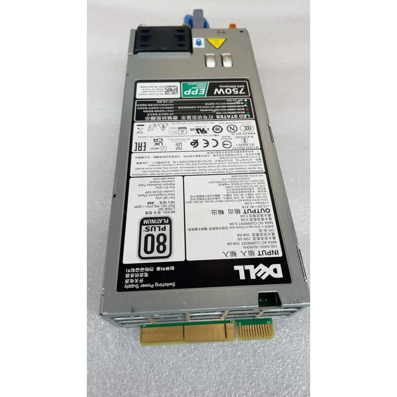 مزود طاقة ديل 750 واط بمعيار E - مراجعة Power Supply 750W وسعره