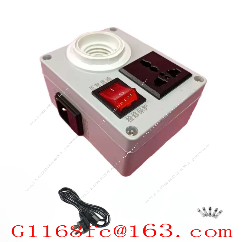 مقبس حماية لصيانة الدوائر الكه - مراجعة Power Supply Tester وسعره