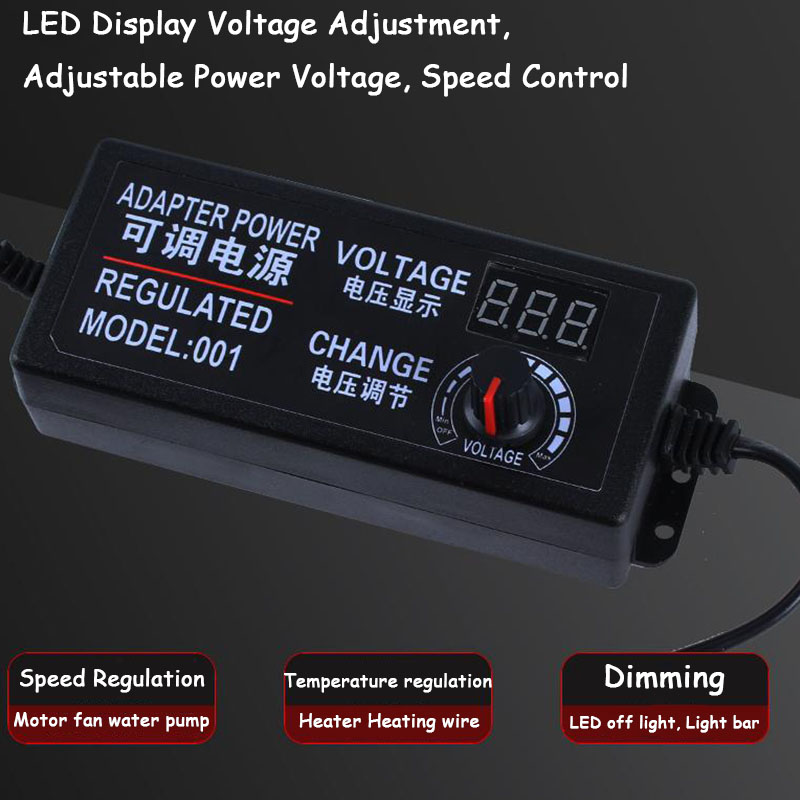 مزود طاقة قابل للتعديل AC DC 3 - مراجعة Smps Power Supply وسعره