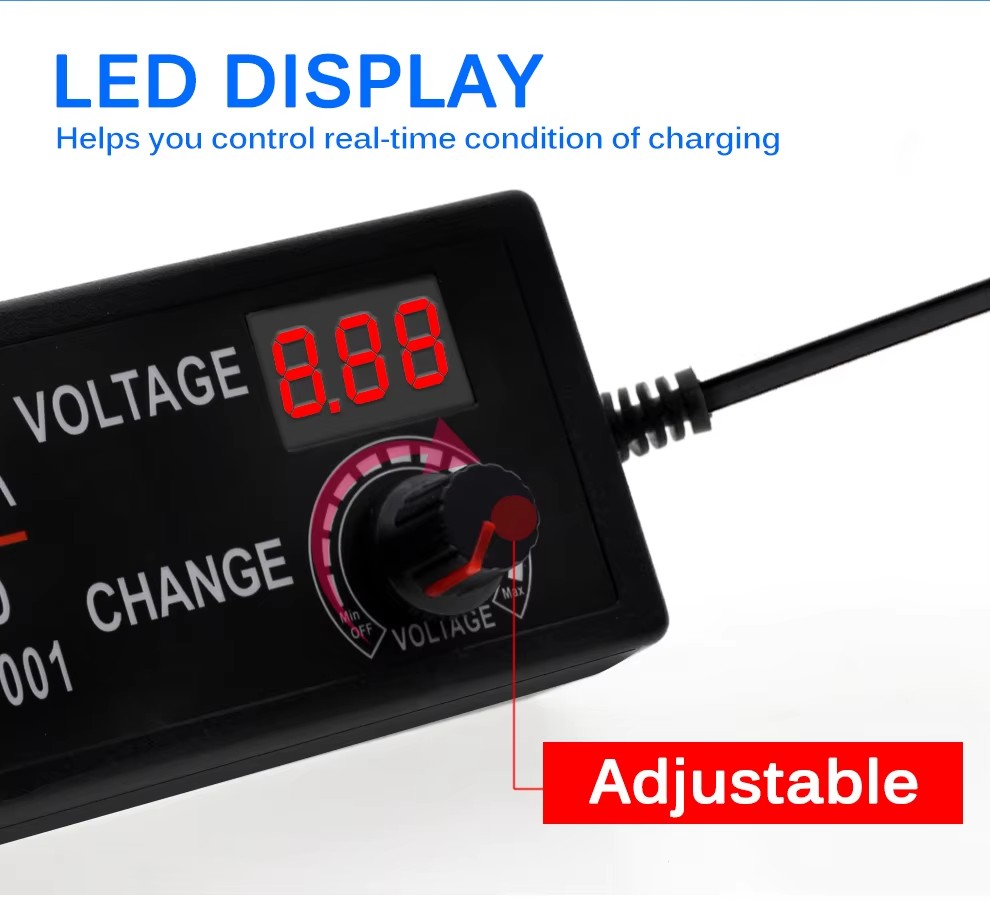 مزود طاقة قابل للتعديل AC DC 3 - مراجعة Smps Power Supply وسعره