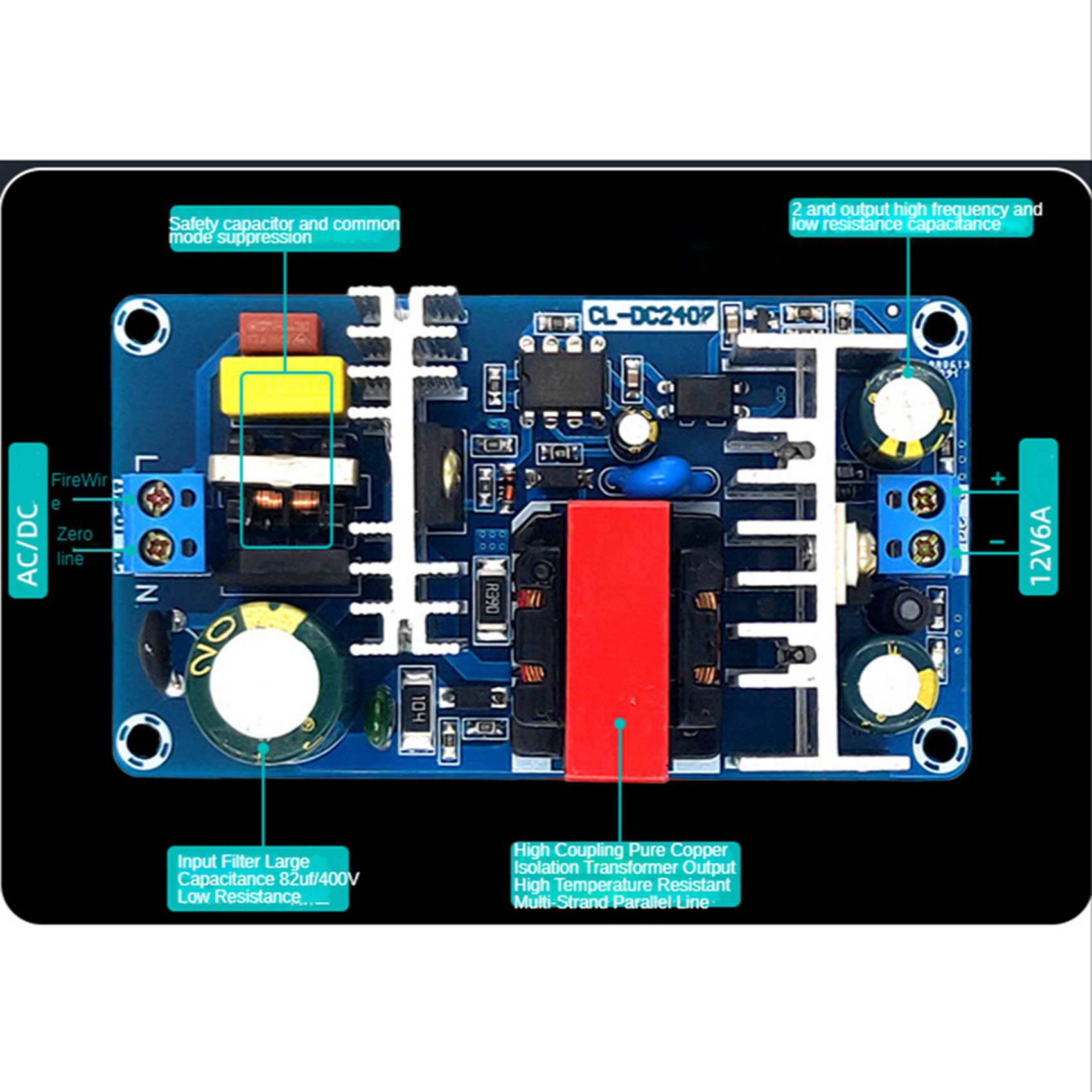 【للنشر العام】لوحة إمداد طاقة ت - مراجعة Dc Power Supply 12V وسعره